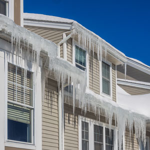 What causes roof ice dams and how can you prevent them?